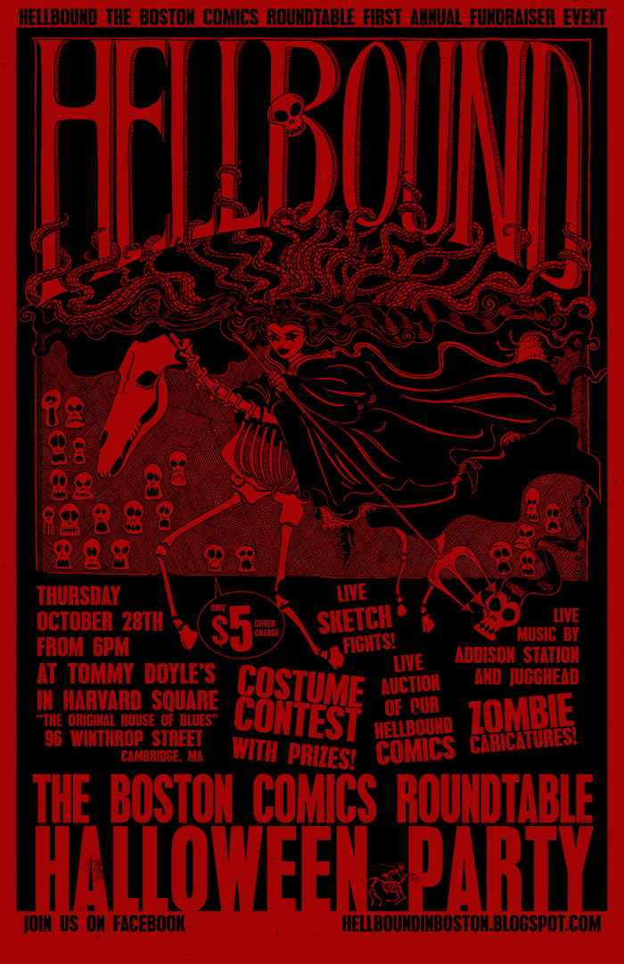 Hellbound Halloween Party – THE BOSTON COMICS ROUNDTABLE: a community