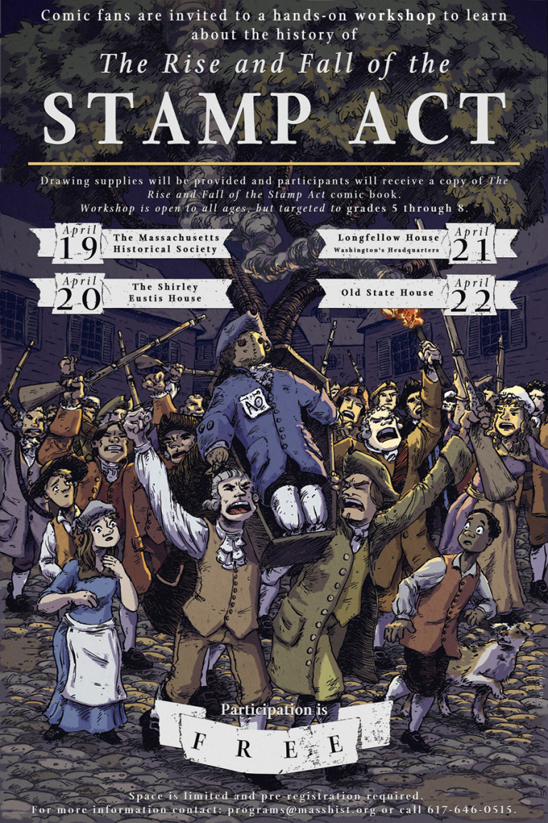 The Rise and Fall of the Stamp Act THE BOSTON COMICS ROUNDTABLE a