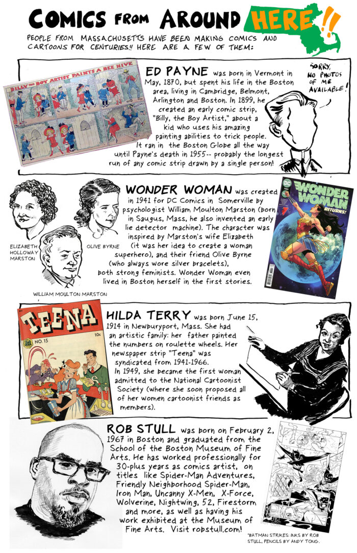 Comics From Around Here – THE BOSTON COMICS ROUNDTABLE: a community of ...